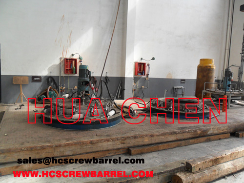 Battenfeld injection screw barrel of bimetallic