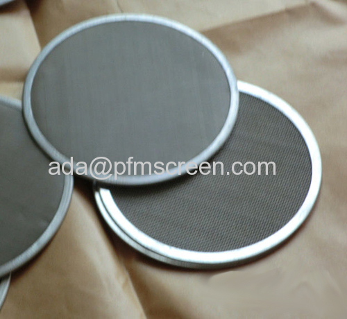 400mesh Stainless Steel Filter Disc / Filter Cloth