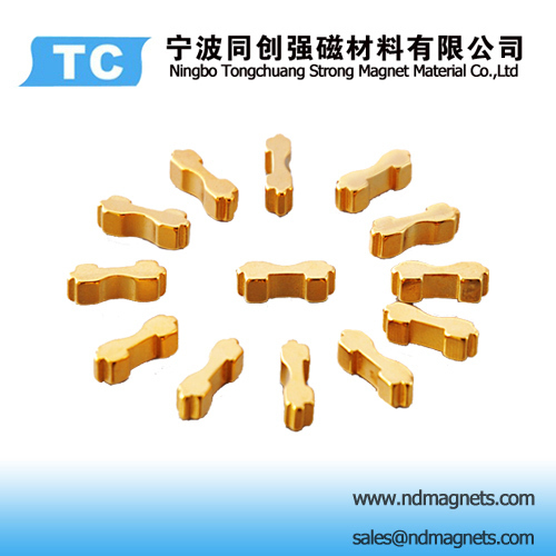 Gold coated strong magnets