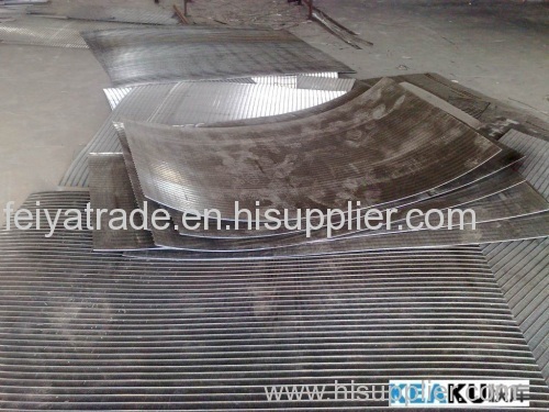 sieve bend screen / wire wrapped panel / arc scren plate