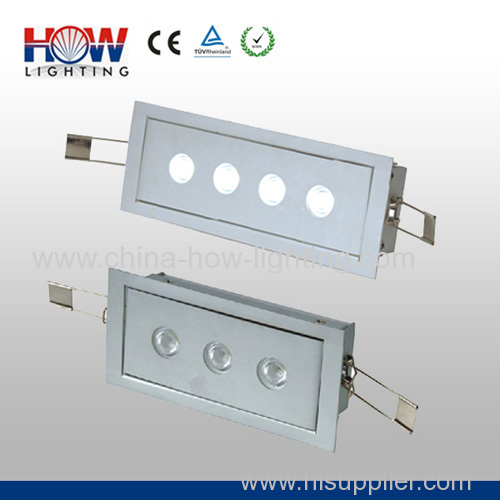 2013 Ningbo High Quality 9W 12W LED Downlight Housing with CREE XP