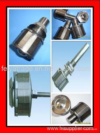 water & gas strainer pipe / v wire water filter nozzle