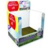 157g Art Paper Cardboard Counter Display For Supermarket Merchandise , Easy-Assemble
