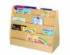 Eco-Friendly Cardboard Rack Poster Counter Display Tray For Retail Stores , Glossy Lamination