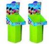 Eco-Friendly Dump Bin POS Cardboard Display Stands , Glossy Lamination