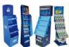 CMYK / Pantone Printing Counter Corrugated Pens POS Cardboard Display Stands With Glossy Lamination