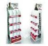 Custom Printed POS Corrugated Cardboard Displays For Cosmetics With Compartments