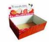 Light Duty Countertop Candy Display Box With Coating Paper, Glossy Lamination