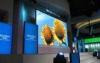 High Resolution 6500 mcd Outdoor advertising led display waterproof 18mm with remote control