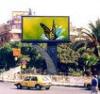 P16 DIP546 electronic outdoor advertising led display , digital billboard 3906 pixel/sqm