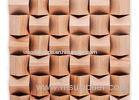 Customized 3D Acoustic Diffuser Panels , Sound Absorbing Wall Panels BT new pattern