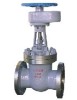 Gear operated gate valve