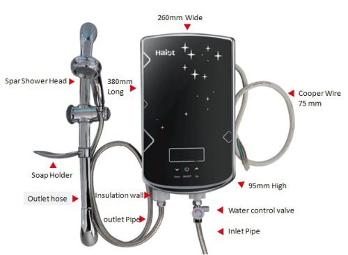 7,000W Tankless Electric Water Heater CGJR-A1