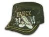 Striped Acrylic Cotton Military Baseball Caps , Custom Trucker Hat For Men