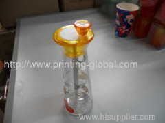 Thermal transfer film for glass ampulla with cork