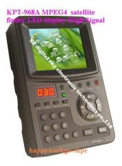 satellite finder mpeg4 KPT-968G fast seek TV signal and strong