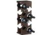 Wooden Wine Display Stands , Wall Mounted Wine Rack For Kitchen