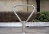 Custom Metal Bicycle Floor Stand , Steel Motorcycle Display Rack