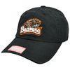 Cotton Ladies Baseball Caps With Metal Buckle , Promotional Black Racing Cap With 3d Embroidery Logo