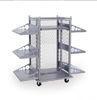 Gondola Clothing Display Racks , Store Garment Display Racks