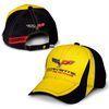 Brass Buckle And Grommet Racing Baseball Caps Embroidered 100% Cotton Twill Caps Hats