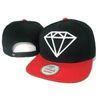 Professional Embroidery Sport Hip Hop Caps With Diamond Printed , 100% Cotton