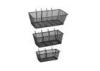 Slatwall Accessories Wall Mounted Metal Basket For Grocery Store