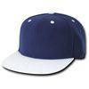 6-Panel Embroidered 100% Cotton Sweatband Visor Baseball Cap With Velcro Buckle