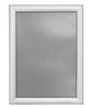 Floor Advertising Poster Display Stands With Metal Snap Frame