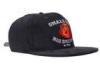 100% Cotton Azo Free Gray Embroidery Strap Back Hat With Velcro Closure