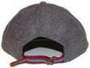 100% Cotton Brown 58cm Strap Back Hats With Adjustable Velcro / Metal Strap