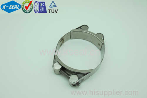 Double Bolt Heavy Duty Hose Clamp KGD8X80SS