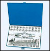 50pcs Metric & inch tap and die set