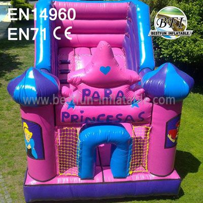 Inflatable Bounce Slide Princess