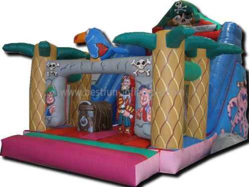 Jungle Commercial Inflatable Pirate Slide