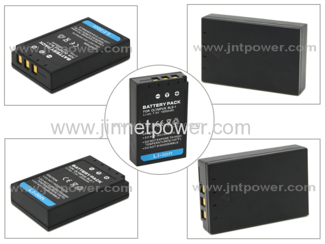 Replacement camera battery for Olympus BLS-1 PS-BLS1 for cameras E-P1 E-P2 E-620 E-420