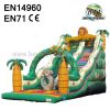 Jungle Safari Inflatable Slides For Amusement Park