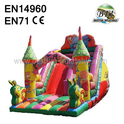 Fantasia Inflatable Bouncy Slide