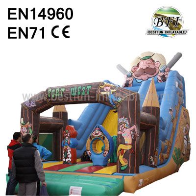 Giant Pirate Blow Up Slides For Parties