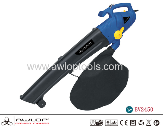 AWLOP 2400W Electric Portable Leaf Blower Vacuum Garden Tools