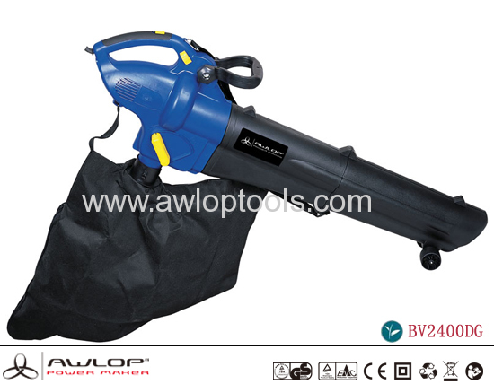 AWLOP 2500W Electric Portable Vacuum Machine Blower Garden Tools