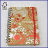 A5 spiral notebook with foiling