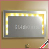 colorful led lamp mirror with high quality IP44,ROHS