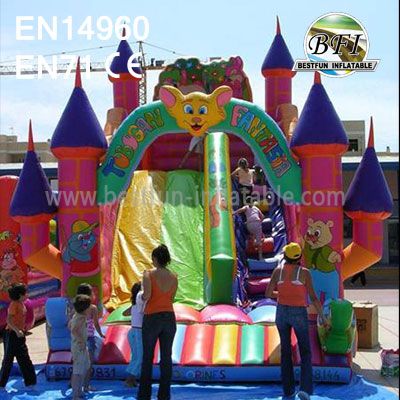 Fantasia Inflatable Bouncer And Slide Combo