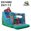 The Iron Man Inflatable Slide Bouncer Obstacle