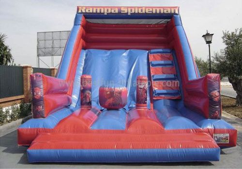 Fun Inflatable Slide Spiderman Bounce Slide
