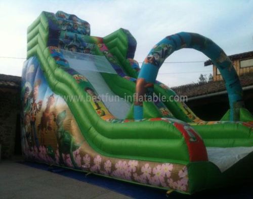 Commercial Big Full Print Inflatable Slide