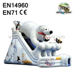 Commerical Bear Inflatable Slide