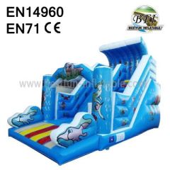Commercial Inflatable Sea World Slide For Sale