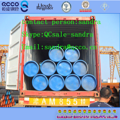 Big diameter pipes API 5L pipelines